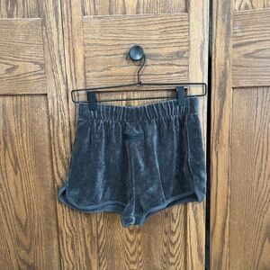 NWOT essentials terry cloth shorts